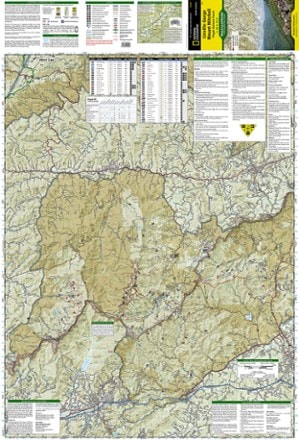 National Geographic Linville Gorge / Mount Mitchell Topographic Map 1