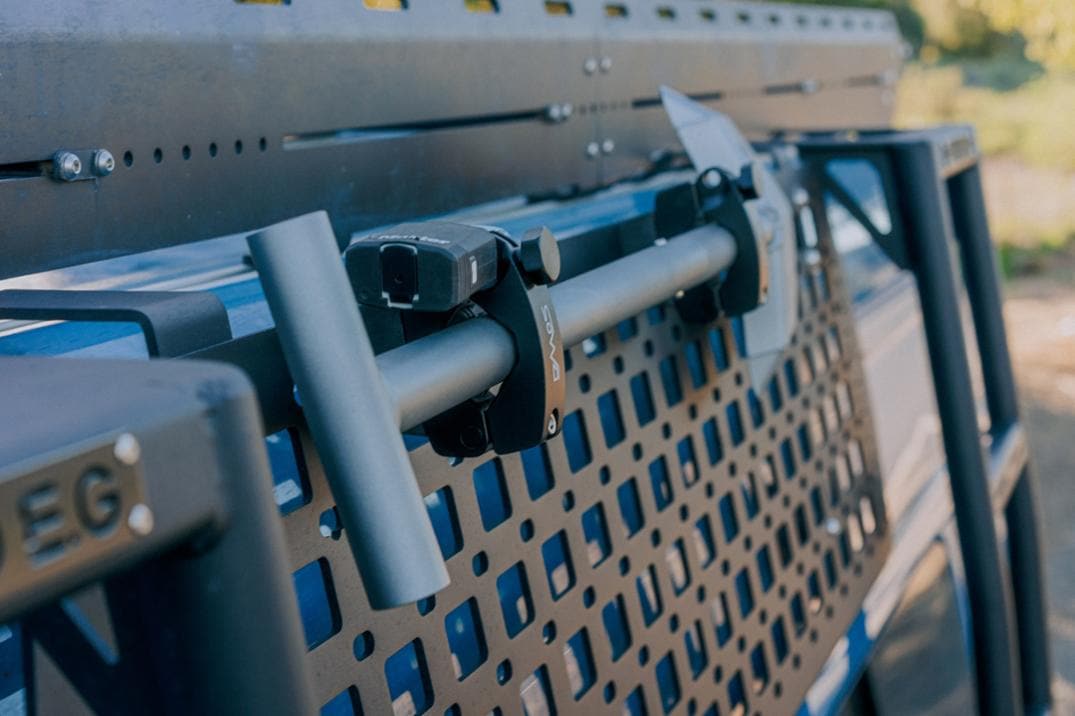 Location Image for Gear Up Flat Mate Shovel/Axe Mount for MOLLE Panels and Flat Surfaces