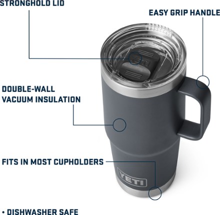 YETI Rambler Travel Mug - 20 fl. oz. 3