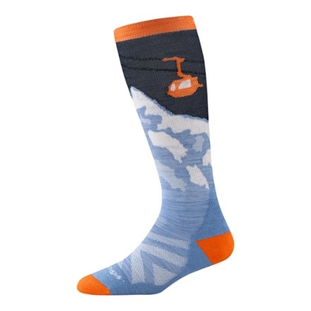 Darn Tough Little Yeti Midweight Cushion Ski and Snowboard Socks - Kids' 1