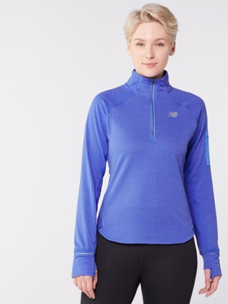 New Balance NB Heat Grid Half-Zip Top - Women's 1