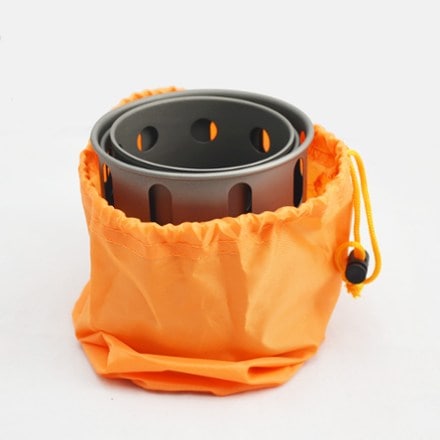 TOAKS Titanium Backpacking Wood Burning Stove - Small 3