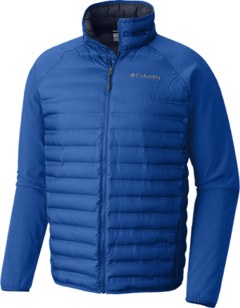 hybrid down jacket men's