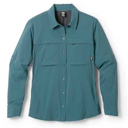 REI Co-op Sahara Long-Sleeve Solid Shirt - Women's 0