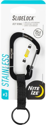 Nite Ize SlideLock Carabiner Key Ring 1