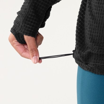 Icebreaker Merino 400 RealFleece Grid Peaksland Long-Sleeve Half-Zip - Women's 5