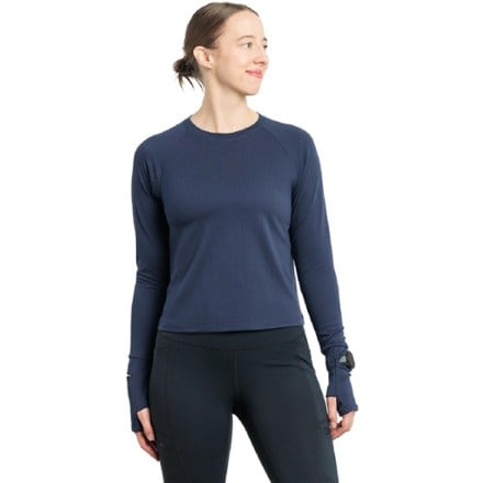 Oiselle Flyout Boxy Long Sleeve - Women's 0