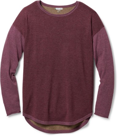 Smartwool Shadow Pine Colorblock Crew Sweater - Women's 0