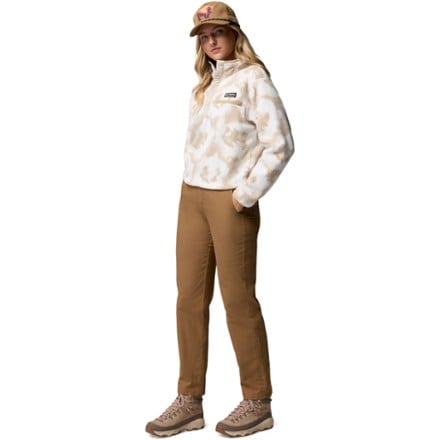 Columbia Helvetia II Cropped Half-Snap Fleece Pullover - Women's 4