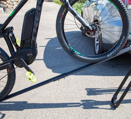 bicycle rack loading ramp for ebike