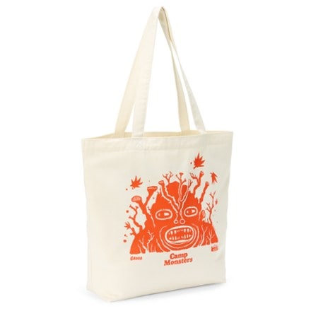 REI Co-op Camp Monsters Canvas Tote 0