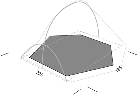 Exped Mira III HL Footprint 1