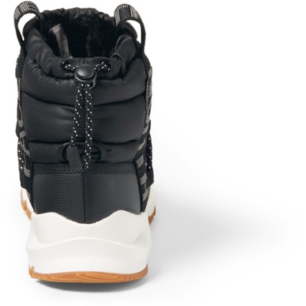 ThermoBall Lace Up Waterproof Boots - Women's [Back view (Tnf Black/Gardenia White)]