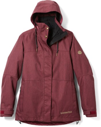 686 Women's SMARTY 3-in-1 Spellbound Jacket  Red XS