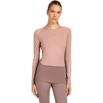 Icebreaker 200 ZoneKnit Long-Sleeve Crewe Base Layer Top - Women's 0