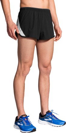 brooks split shorts