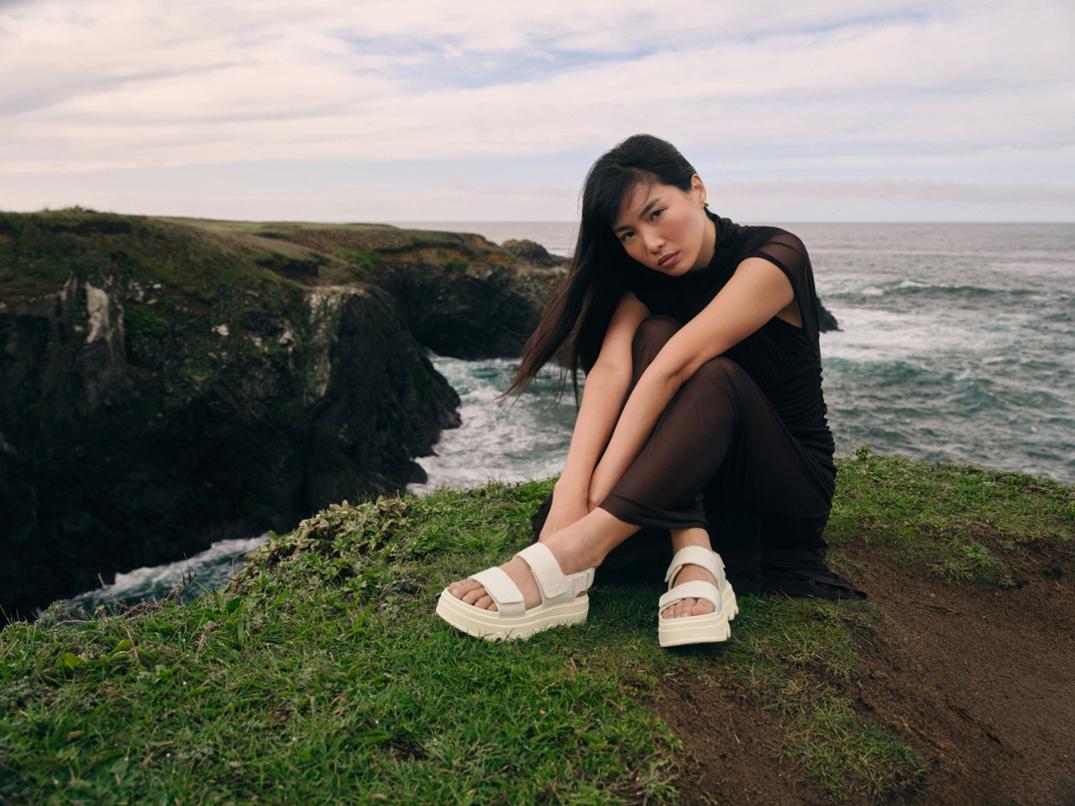 Location Image for KINETIC Sunchase Ankle Strap Sandals - Women's