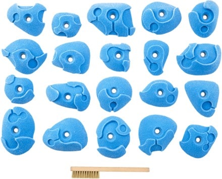 eGrips Drop Art Climbing Footholds - Set of 20 0