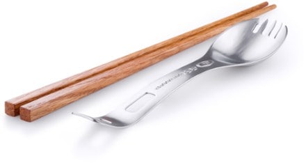 GSI Outdoors Glacier Stainless Spork and Sticks 0