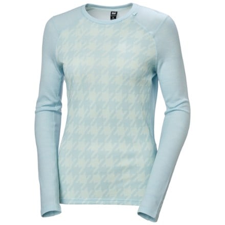 Helly Hansen LIFA Merino Midweight Graphic Base Layer Crew Top - Women's 0