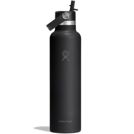 Hydro Flask Standard-Mouth Vacuum Water Bottle with Flex Straw Cap - 24 fl. oz. 1