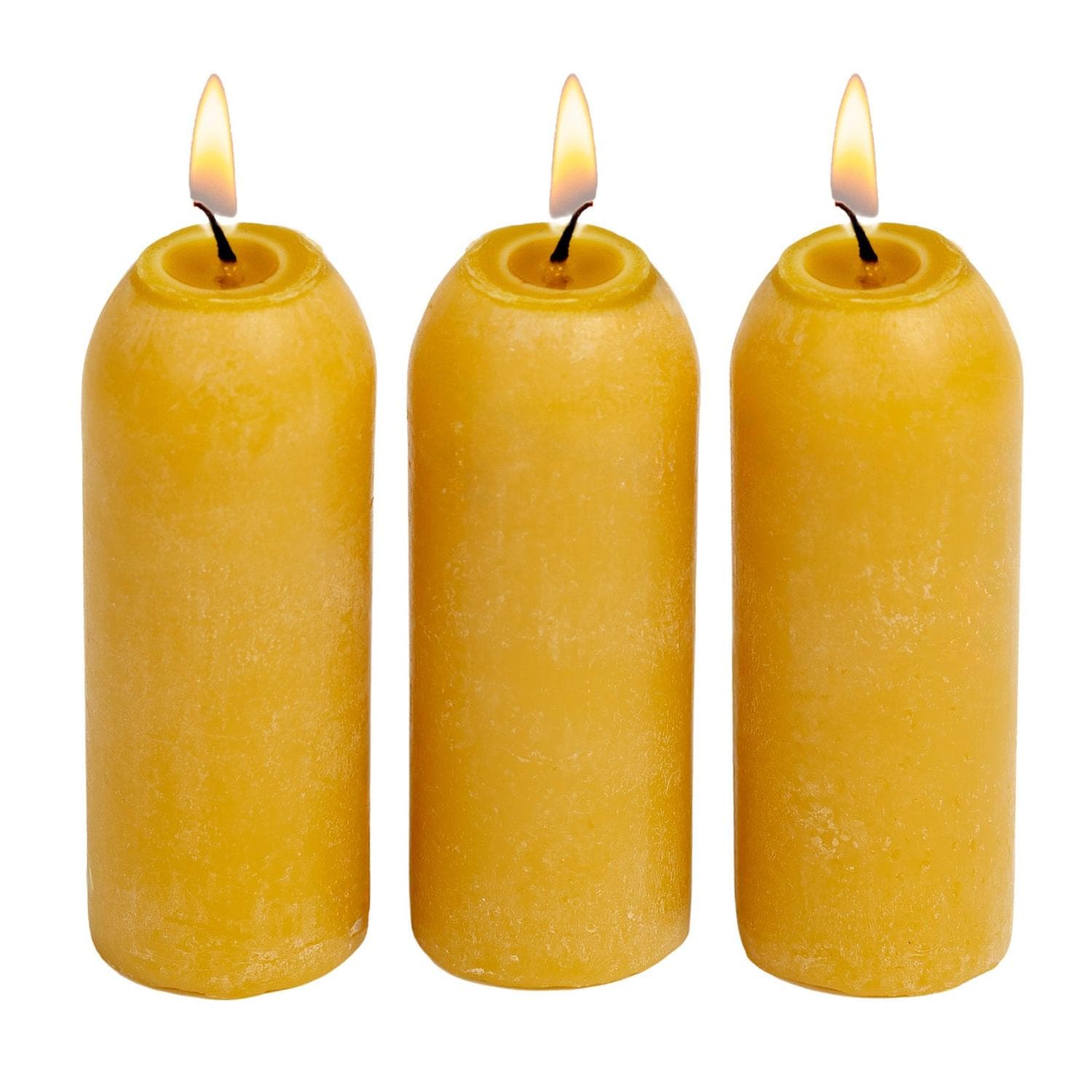 Candle Lantern Beeswax Candles - Package of 3