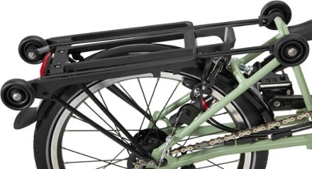 Brompton C Line Explore Folding Bike with Rack - Mid 10