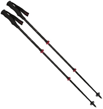 Komperdell Carbon C3 Compact Trekking Poles - Pair 0
