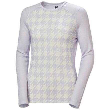 Helly Hansen LIFA Merino Midweight Graphic Base Layer Crew Top - Women's 0