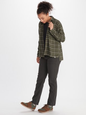Marmot Fairfax Boyfriend Midweight Flannel Shirt - Women's 2