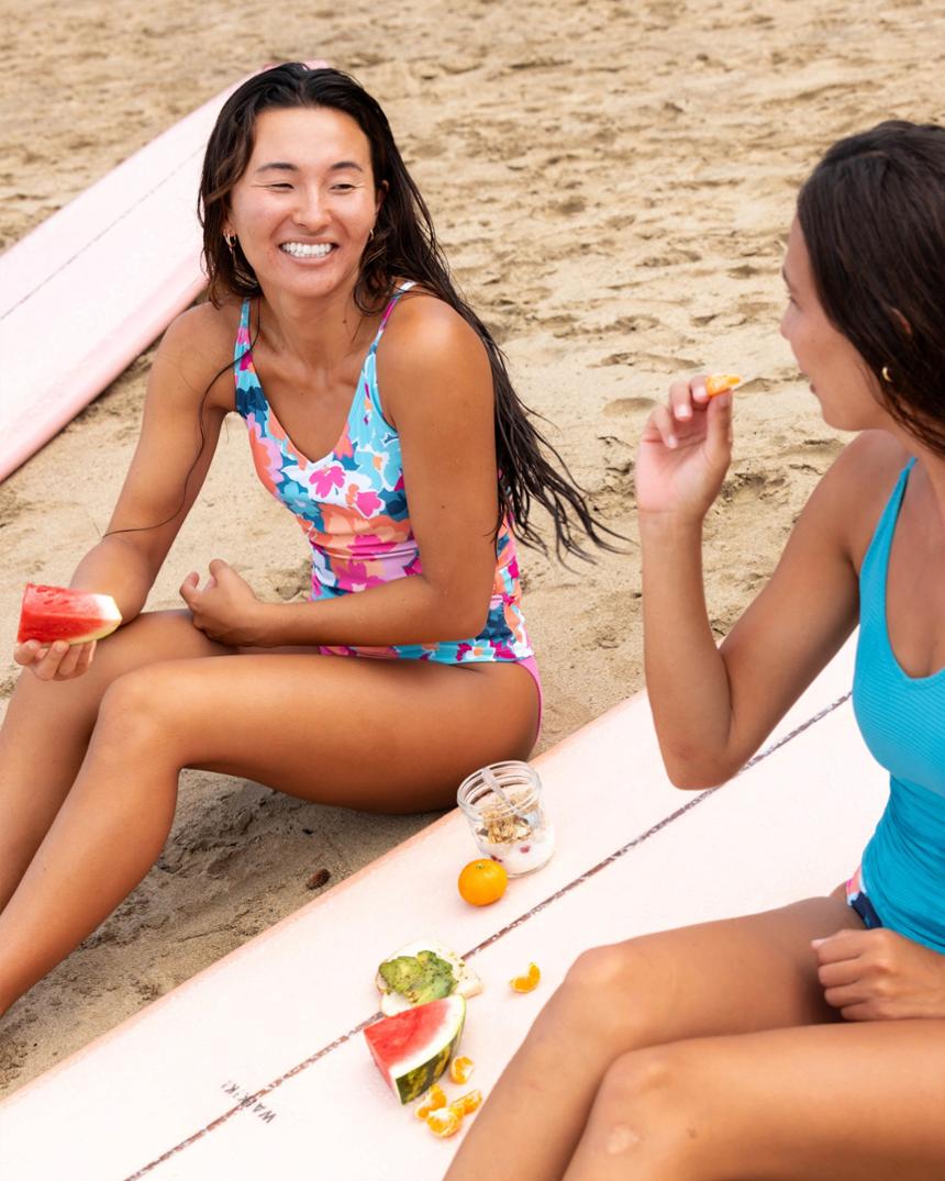 Location Image for V-Neck Tankini Swimsuit Top - Women's