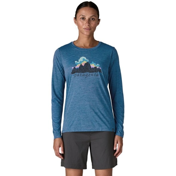 On Body Image of color Fitz Roy Nimbus/Aquatic Blue