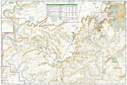 Canyonlands Island In The Sky Map National Geographic Island In The Sky District: Canyonlands National Park  Topographic Map | Rei Co-Op
