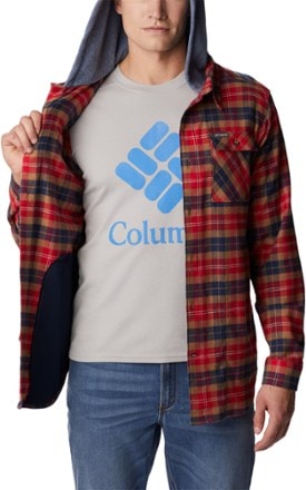 Columbia Flare Gun Flannel Hoodie - Men's 3
