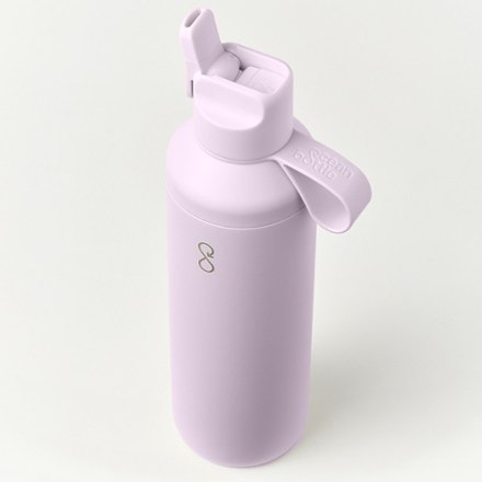 Ocean Bottle Peak GO Vacuum Water Bottle with Straw Lid - 24 fl. oz. 1