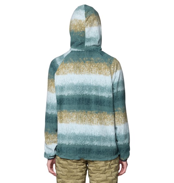 On Body Image of color Blue Sage Gradient Stripe