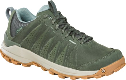 Oboz Sypes Low Leather Waterproof Hiking Shoes - Women's 2