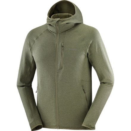 Salomon Essential Lightwarm Full-Zip Hoodie - Men's 0