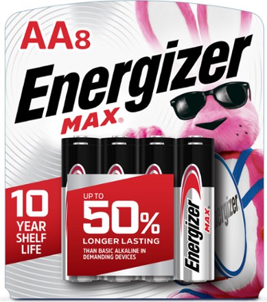 Energizer MAX Alkaline AA Batteries - Package of 8 0