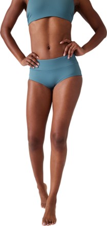 Boy short deals women's swim bottoms