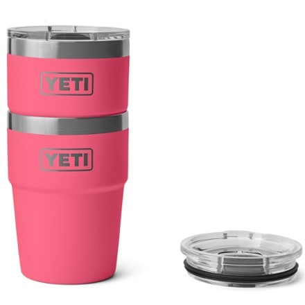 YETI Rambler Stackable Cup with MagSlider Lid - 16 fl. oz. Stackable design (second cup not included)