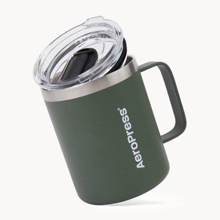AeroPress Stainless-Steel Travel Coffee Mug - 10 fl. oz. 0