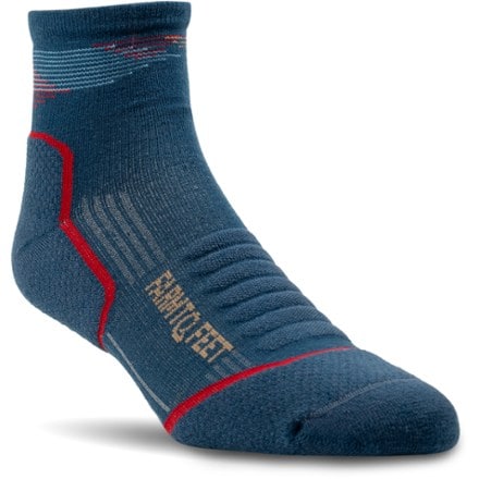 Farm to Feet American Trail Light Cushion 1/4 Crew Socks 0