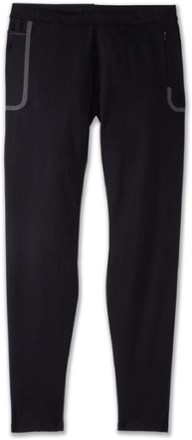 Brooks MOMENTUM THERMAL PANT - Tracksuit bottoms - black 