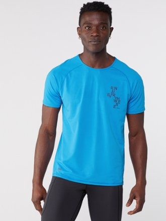 Phasic evolution crew clearance neck shirt ss men's