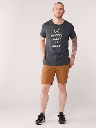 Ostroy Pretty Okay At Bikes T-Shirt 3