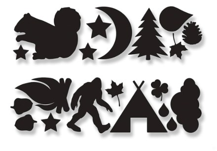 Detail View (Happy Camper Black)