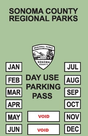  Sonoma County Regional Parks Annual Pass 1