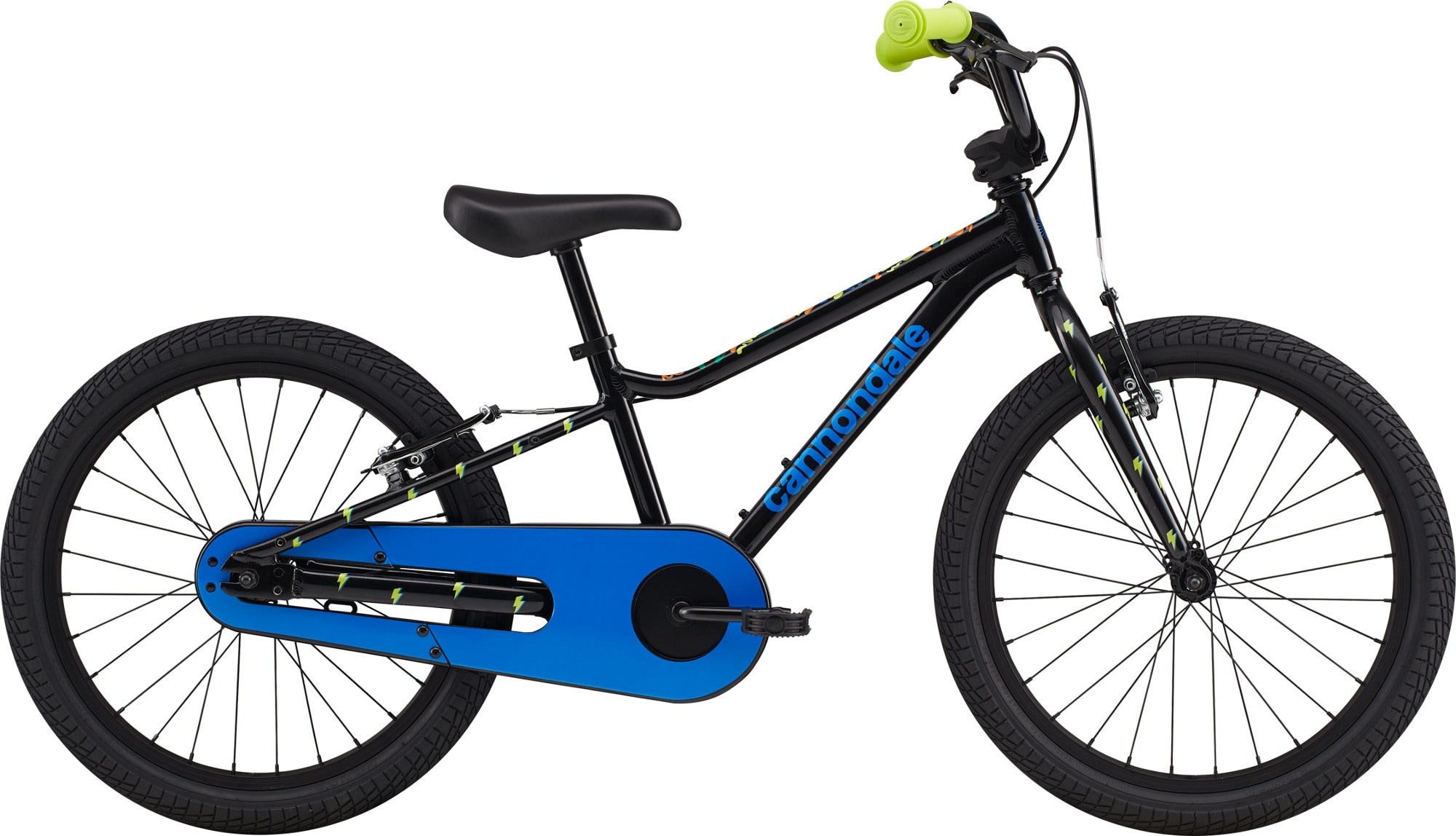 black cannondale kids' bike
