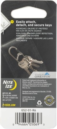 Nite Ize G-Series Carabiner Keychain - Size 2 5